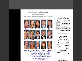 Web site www.robinsonrealtors.com, Robinson Realtors