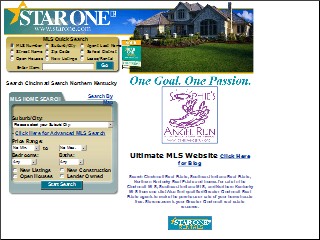 Web site www.starone.com, Star One Realtors